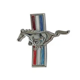 C4zb-65060a14-a Scott Drake 64-65 Glove Box Emblem Curved