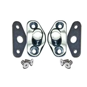 C5az-6222008-ss Scott Drake Door Latch Striker Plate Set Stainless Steel