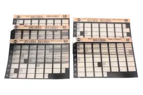 C8oa-7c404-a Scott Drake Oem Briggs And Stratton 8b 8c 8f Model Info Rev 1/98 Microfiche Lot