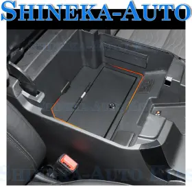 Shineka018125081103 Shineka Lockable Console Armrest Box Safe With Key For Chevy Silverado /gmc Sierra 22