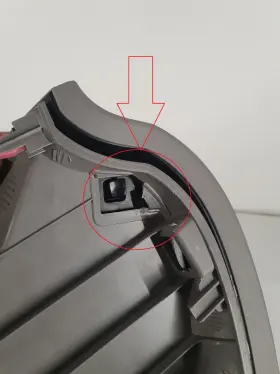55303-48150 Toyota 2008-2013 Highlander Hybrid Dash Glove Box Gray Broken Lock 55303-48150 Toyota 2008-2013 Highlander Hybrid Dash Glove Box Gray Broken Lock