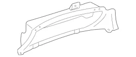 55433-20160-b1 Toyota Genuine Glove Box Frame 55433-20160-b1 Toyota Genuine Glove Box Frame