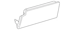 55501-35011-e0 Toyota Genuine Glove Box Door