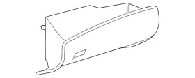 555010e041e0 Toyota Genuine Glove Box Door