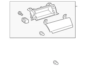 55511-47041-e0 Toyota Genuine Glove Box Door 55511-47041-e0 Toyota Genuine Glove Box Door