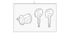 69056-06160 Toyota Genuine Lock Cylinder