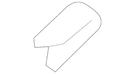 90467-05171 Toyota Genuine Body C-pillar Trim Panel Clip