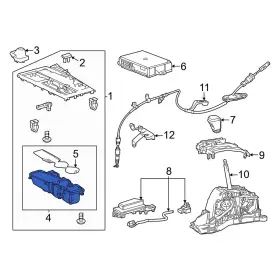 55620aq010 Toyota Oe For Camry 2025 Console Cup Holder