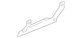 1c1-880-812-d Volkswagen Genuine Retaining Bracket