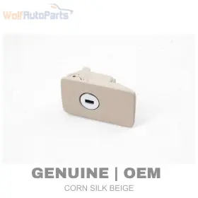 3c1857147a Volkswagen 2009-2012 Vw Passat Cc - Glove Box Handle Latch / Lock Cylinder