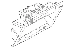 3cn-857-114-a-82v Volkswagen Oem New 2018-2019 Atlas Mirror Housing Full Assembly 3cn-857-114-a82v