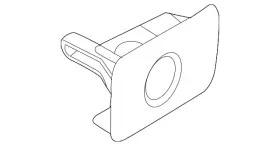 5c5-857-147-c-82v Volkswagen Genuine 2016-2019 Beetle - Handle 5c5857147c82v