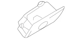 Volkswagen 5c7-857-147-b-h67 Genuine Glove Box Handle
