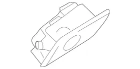 5m0-857-147-f-81u Volkswagen Genuine Latch