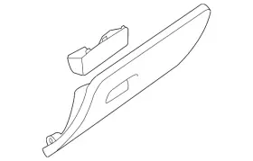 7p1-857-122-c-4a1 Volkswagen Genuine 2011-2017 Touareg - Glove Box Door