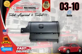 Zsb-1c1-880-300-g Volkswagen 2003-10 Factory Oem Beetle Complete Glove Box With Aux Port Black