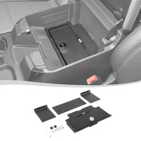 Sd22428 Voodonala For Chevy Silverado 2022-2024 Zr2 Center Console Box Matte Black