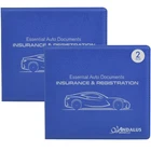 Registration Holder 2 Pack Auto Insurance Card Waterproof New. Price: $10.99.