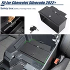 Console Vault Safe Box Key Lock Fit For Chevy Silverado Gmc Sierra 2022+ Black New. Price: $69.99.