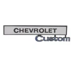Glove Box Emblem "chevrolet Custom" 1969 - 1970 Truck Suburban Blazer New. Price: $34.99.