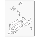 Genuine Nissan Glove Box 68520-6RB1A New. Price: $83.58.