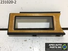 Oem 1990 Cadillac Allante Dash Trim Cluster Switch Panel Bezel Wood Used. Price: $87.62.