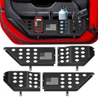 Metal Front Door Pocket Storage Box For Jeep Wrangler Side Insert New. Price: $50.00.