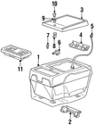 Genuine Gm Lock Cylinder 12507449 New. Price: $6.08.