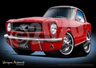 1964 Mustang Coupe - Classic Print (17 Colours ) New. Price: $104.95.