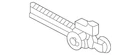 Genuine Volkswagen Lock Cylinder Damper 2G1-858-309 New. Price: $6.82.