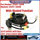 25554-3JA1B Clock Spring W/heated For 2014-2020 Infiniti QX60 2013 JX35 New. Price: $56.99.