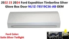 2022 23 2024 Ford Expedition Timberline Silver Glove Box Door NL1Z-78519C36-AB New. Price: $95.00.