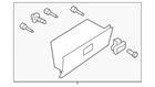 Genuine Mazda Glove Box Assembly NE51-64-030D-02 New. Price: $159.50.
