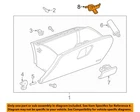 Gm Oem 13-22 Encore,trax Instrument Panel Glove Box-striker 95055064 New. Price: $31.45.