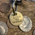 1961 Vw Bug Beetle Volkswagen Key Fob New. Price: $13.95.