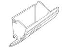 Genuine Mazda Glove Box Assembly BJS7-64-030A-02 New. Price: $78.61.
