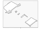 Genuine Nissan Glove Box Assembly 68520-4FU2A New. Price: $111.29.