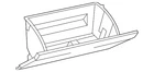 Genuine Mopar Glove Box 1AE15BD1AC New. Price: $34.46.