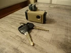 1988-1990 Acura Legend Sedan Glove Box Latch With Lock & Key Tan Beige Oem Ca Used. Price: $40.00.
