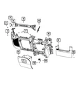 Genuine Mopar Steering Column Opening Cover 6AD64TX7AA New. Price: $43.34.