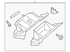 Genuine Nissan Glove Box 68500-ZX10A New. Price: $227.75.