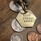 1968 Volvo 1800 Brass Key Fob New. Price: $16.50.