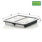 Air Filter Mann C2201 Subaru Outback Forester Xv Neu. Price: $33.39.