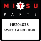 Mitsubishi Gasket, Cylinder Head ME204038, New Genuine Oem Part. Price: $166.44.