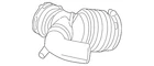 Genuine Ford Engine Air Intake Hose AE5Z-9B659-G New. Price: $132.87.