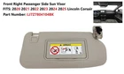 2020-2025 Lincoln Corsair Front Right Passenger LJ7Z7804104BK New. Price: $85.00.