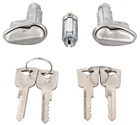 Jegs Ignition & Teardrop Door Lock Set Select 1952-1960 Ford, Lincoln, New. Price: $60.99.