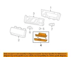 Chrysler Oem 08-09 Grand Caravan Box-glove Door 1JF231VSAA New. Price: $148.32.