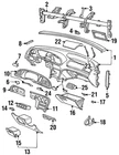 Genuine Ford Glove Box Latch F6RZ-5406072-AA New. Price: $52.12.