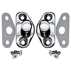 Scott Drake Door Latch Striker Plate Stainless Steel Set Mustang 1967-1970 New. Price: $86.59.